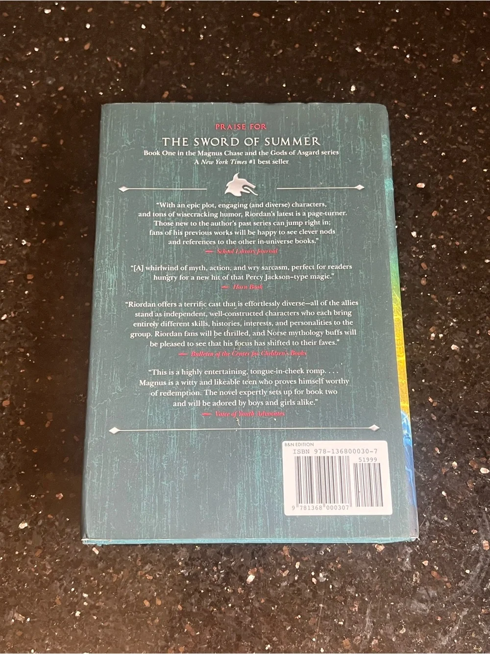 Rick Riordan- Magnus Chase and the Gods of Asgard: The Hammer of Thor Hardcover